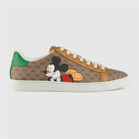 women's gg disney x gucci ace sneaker|Disney Gucci shoes 2017.